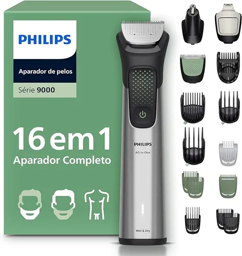 Aparador de Pelos Philips All-in-One 16 em 1 Série 9000