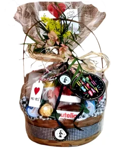 Cesta de Café da Manhã c/ Nutella P