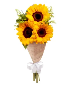 Alternative view of Buquê Partitura Girassol