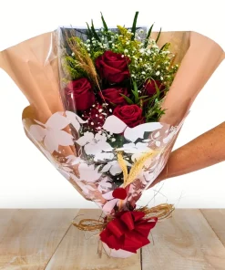 Buquê de Rosas Vermelhas c/ 6un