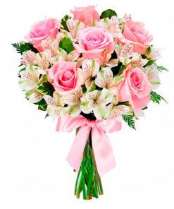 Buquê de Flores Charme em Rosas