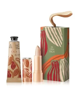 Presente Natura Ekos Cacau Kit Hidratante para Mãos e Lábios (2 produtos)